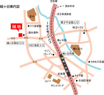 鳩ヶ谷ＭＡＰ