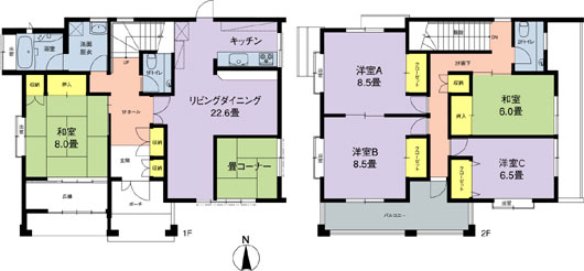 鳩ヶ谷間取り