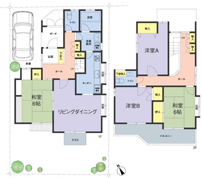 鳩ヶ谷間取り